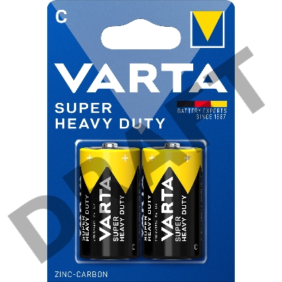 Батарейка VARTA SUPERLIFE C бл. 2