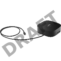 Док-станция HP Universal USB-C essential dock черный (72C71AA)