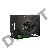 Блок питания Chieftec Task TPS-600S (ATX 2.3, 600W, 80 PLUS BRONZE, Active PFC, 120mm fan) Retail
