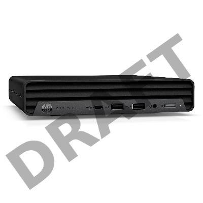 Компьютер HP ProDesk 400 G9 Mini i7 12700T 16Gb SSD512Gb Windows 11 Professional 64 WiFi kbNORUS черный