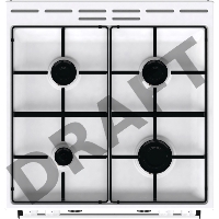 Плита Комбинированная Gorenje GKS6C70WJ белый