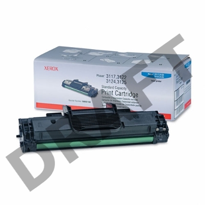 Тонер-картридж Xerox 106R01159 черный для Phaser 3117/3122/3124/3125 3000 стр.(channels)