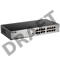 Коммутатор D-Link DGS-1016D/I 16G неуправляемый