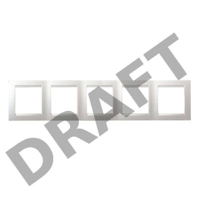 Рамка 5-м Simon15 бел. Simon 1500650-030