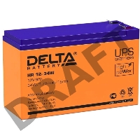 Батарея Delta HR 12-34W (12V, 9Ah)