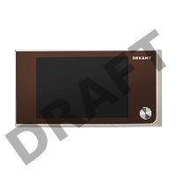 Видеоглазок дверной REXANT (DV-114) с цветным LCD-дисплеем 3.5