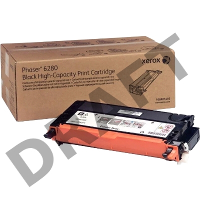 Тонер-картридж Xerox 106R01403 черный для Phaser 6280 (7000 стр.) (Channels)