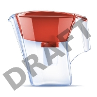 Кувшин Аквафор Лайн оранжевый 2.8л.