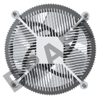 Кулер Cooler Master i70 LGA1700, Standard Intel cooler LGA1700 support