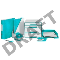 Лоток горизонтальный Leitz 52263051 WOW бирюзовый пластик