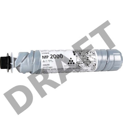 Тонер-картридж Ricoh тип MP2000 (ранее 1230D) черный для Aficio 2016/2020/2020D/2015/2018/2018D/ MP1500/1900/1600/L/SP/2000/LN/SP 9000 стр.