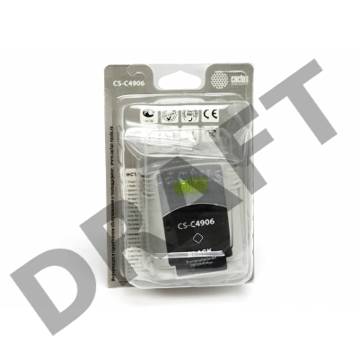 Картридж струйный Cactus CS-C4906 черный для №940 HP OfficeJet PRO 8000/8500 (72ml)