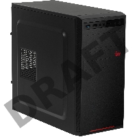 Компьютер  IRU Game 520B5SE MT Ryzen 5 5600G (3.9) 8Gb SSD250Gb RX 6500XT 4Gb Free DOS GbitEth 500W черный