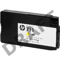 Картридж струйный HP №711 CZ136A желтый x3уп. для HP DJ T120/T520 (29мл)