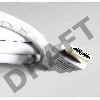 Кабель HDMI 19M/M ver 2.0, 1М, белый  Aopen <ACG711W-1M>     