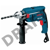 Дрель ударная Bosch GSB 16 RE Professional 750Вт патрон:быстрозажимной реверс (кейс в комплекте)