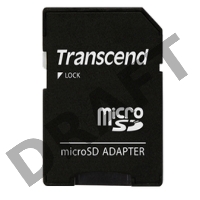 Флеш-накопитель Transcend Карта памяти Transcend 64GB UHS-I U3 A2 microSD microSD w/ adapter