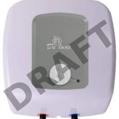 Водонагреватель De Luxe DSZF15-LJ/10CE (над мойкой) Объём 10л,мощность 1.5квт,ВxШxГсм 40x41x32.5