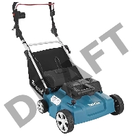 Газонокосилки Makita UV3600 Скарификатор,{1800Вт,36см,3700об\мин,4уров(-10+5мм),40л,нож-фреза,15.3кг,кор}