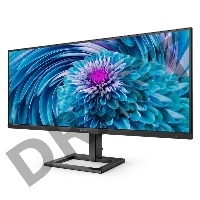 Монитор LCD 34'' 21:9 3440x1440(UWQHD) VA, nonGLARE, 75 Гц, 300cd/m2, H178°/V178°, 4000:1, 80M:1, 16,7 миллионов цветов, 4ms, 2xHDMI, DP, USB-Hub, Height adj, Tilt, Swivel, Speakers, 3Y, Black