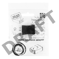 Переходник Gembird Переходник HDMI-HDMI  19F/19F, золотые разъемы, пакет A-HDMI-FF