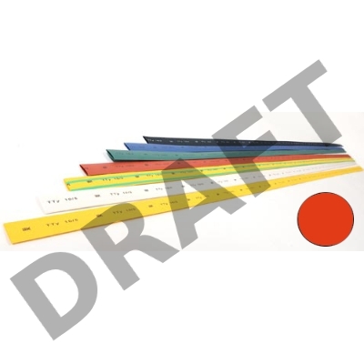 Трубка термоусадочная ТТУ 10/5 красн. 1м ИЭК UDRS-D10-1-K04