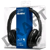 Наушники SVEN AP-930M черные {Разъем 3,5 мм, Поддержка функций управления плеером, Поддержка функции hands-free, Микрофон на кабеле, Улучшенная система передачи звука}