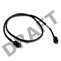 Кабель LSI CBL-SFF8643-10M   (LSI00405) длина 100см,наконечники: SFF8643(контроллер)-SFF8643(корзина)