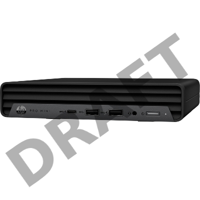 Компьютер HP ProDesk 400 G9 Mini Core i5-12500T,16GB,512GB,usb mouse,No rus kbd,Wi-Fi,BT,Win11Pro(64-bit),1Wty