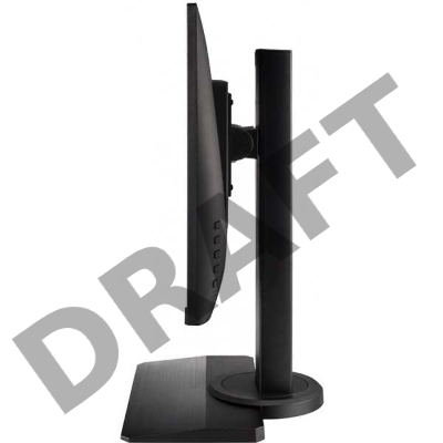 Монитор жидкокристаллический ViewSonic Монитор LCD 24'' [16:9] 1920х1080(FHD) IPS, nonGLARE, 350cd/m2, 178°/178°, 1000:1, 80M:1, 16.7M, 1ms, 2xHDMI, DP, USB-Hub, Height adj, Pivot, Tilt, Swivel, Speakers, 3Y, Black