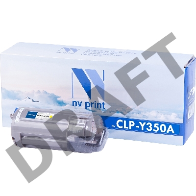 Картридж NV Print совместимый Samsung CLP-Y350A Yellow для CLP 350A (2000k)