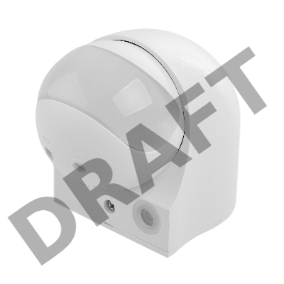 Детектор движения ДД 010 1100Вт угол. обз. 180град. IP44 бел. ИЭК LDD10-010-1100-001