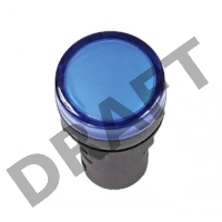 Арматура светосигнальная AD-22DS 24В AC/DC син. ИЭК BLS10-ADDS-024-K07