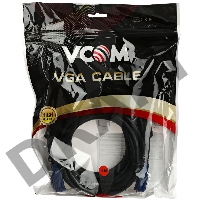 Кабель монитор-SVGA card (15M-15M) 5.0м 2 фильтра VCOM