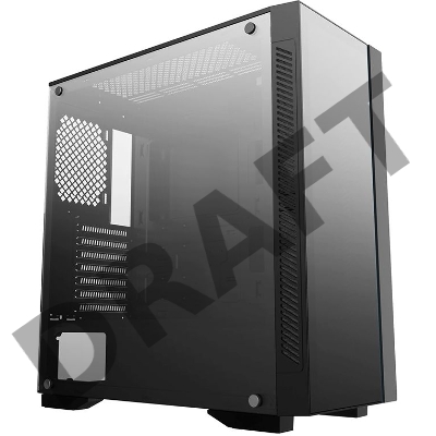 Корпус MidiTower Deepcool MATREXX 55 V3 без БП, бок.окно, черный, EATX (DP-ATX-MATREXX55V3)