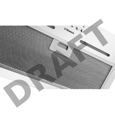 Вытяжка встраиваемая Hansa OMP6251WGH белый управление: кнопочное (1 мотор)