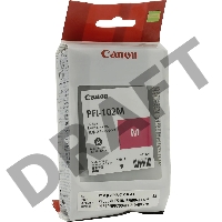 Картридж струйный Canon PFI-102M (0897B001) пурпурный, 130 мл., для imagePROGRAF iPF605, iPF610., iPF650, iPF655, iPF710, iPF755, LP17, iPF510