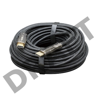 Активный оптический кабель HDMI Cablexpert, 50м, v2.0, 19M/19M, AOC Premium Series, позол.разъемы, экран, коробка