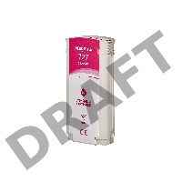 Струйный картридж Sakura B3P20A (№727 Magenta) для HP, пурпурный, 130 мл.