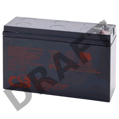 Батарея CSB HR 1224W (12V, 5.5Ah)