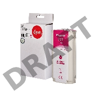 Струйный картридж Sakura B3P20A (№727 Magenta) для HP, пурпурный, 130 мл.