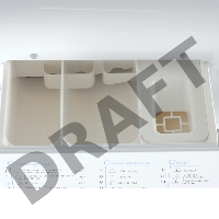 Стиральная машина Indesit IWUC 4105 / 60x33x85, 4кг, 1000об/мин, белая