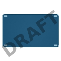 Графический планшет XPPen Deco Deco L Blue USB голубой