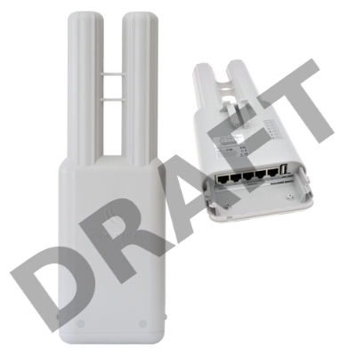 Сетевое оборудование MikroTik RBOmniTikUPA-5HnD RouterBOARD OmniTik UPA-5HnD with power supply and case