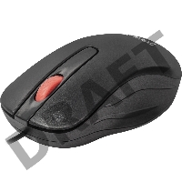 Мышь проводная DEFENDER USB OPTICAL MM-756 BLACK 52756