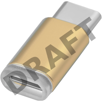 Greenconnect Переходник USB Type C на micro USB 2.0, M/F, Greenconnect, золотистый, GCR-UC3U2MF-G Greenconnect Переходник USB Type C на micro USB 2.0, M/F, Greenconnect, золотистый, GCR-UC3U2MF-G