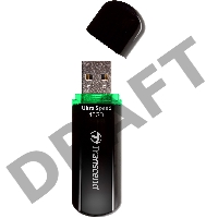 Флеш Диск Transcend 16Gb Jetflash 600 TS16GJF600 USB2.0 черный
