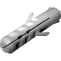 Дюбель 6.0x30 Hyperline FEN-06C (100 шт)