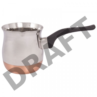 Кофеварка MALLONY CW-650C стальная с медным дном, 650 мл (подупак. 6шт)