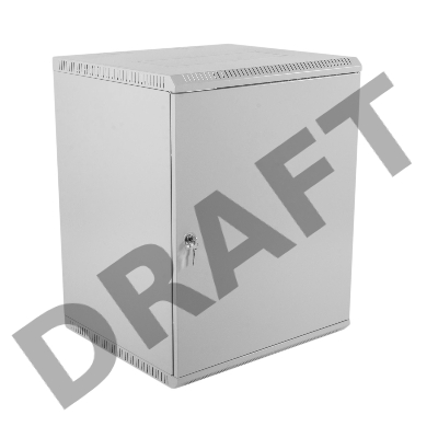 Шкаф телекоммуникационный настенный разборный 12U (600х350) дверь металл, [ ШРН-Э-12.350.1 ]